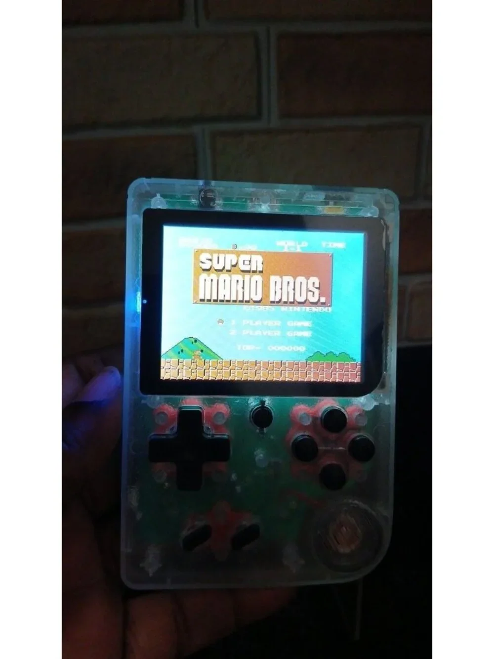 Game Box Plus Handheld Game 400 in 1 Transparent Game Console
